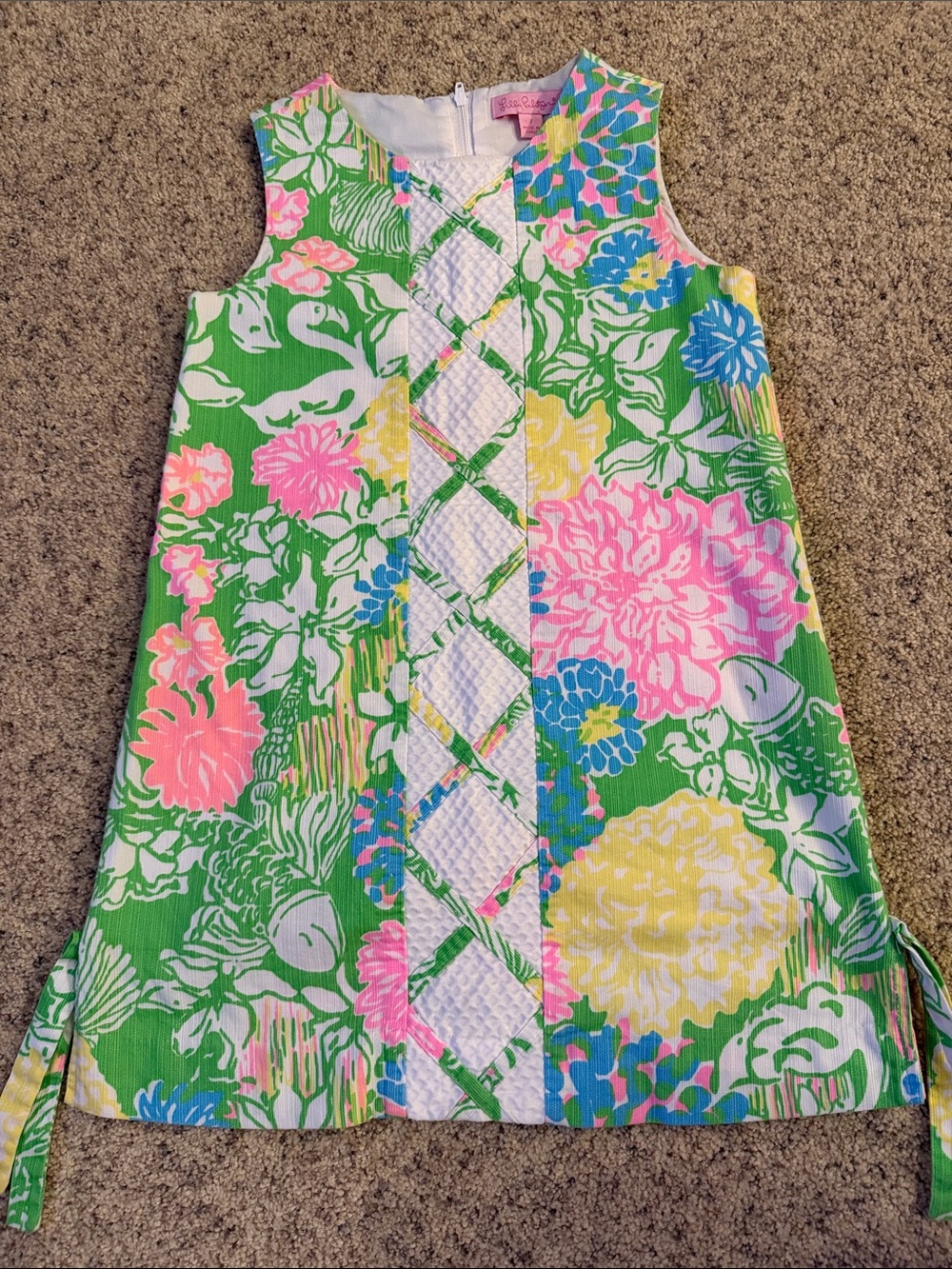 Lilly Pulitzwr Hibiscus stroll floral Shift Dress